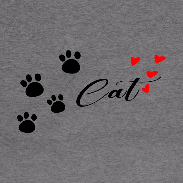 Funny Cute Cat Paws Love Cat Lover by dashawncannonuzf